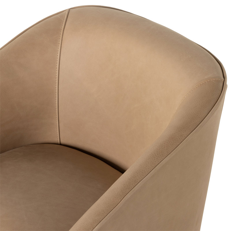 Fae Upholstered Arm Chair, Palermo Nude