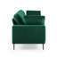 Etta 214.1Cm Velvet Square Arms Sofa-982565712