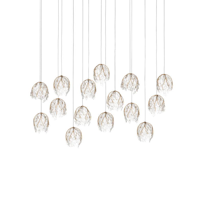 Banyan Pendant, 19" H x 48" W x 12" D, 2250 Lumens