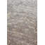 Tapis rectangulaire brun / beige en laine / soie fabriqué à la machine