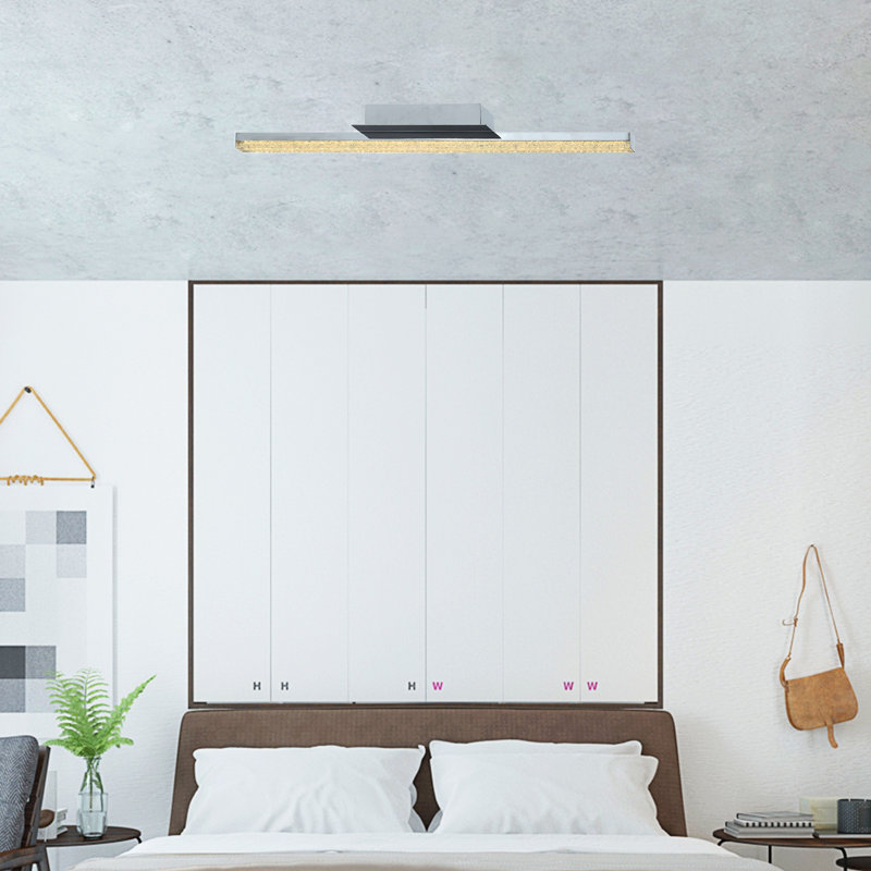 Azurite LED Semi Flush Mount