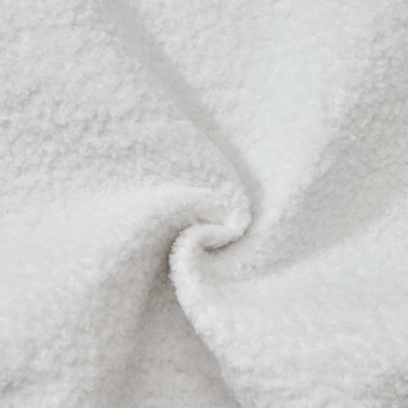 Canapé modulaire en chenille de l 74,8 po Eagan Heffernan , Chenille blanche