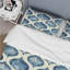 Ensemble de housse de couette Blue Ogee Patterns V - Midcentury-109173101
