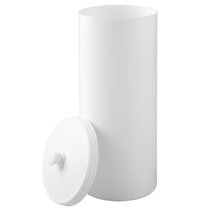 Stone RRB by WS Bath Collections, Freestanding Reserve Toilet Paper Holder  in Matte White