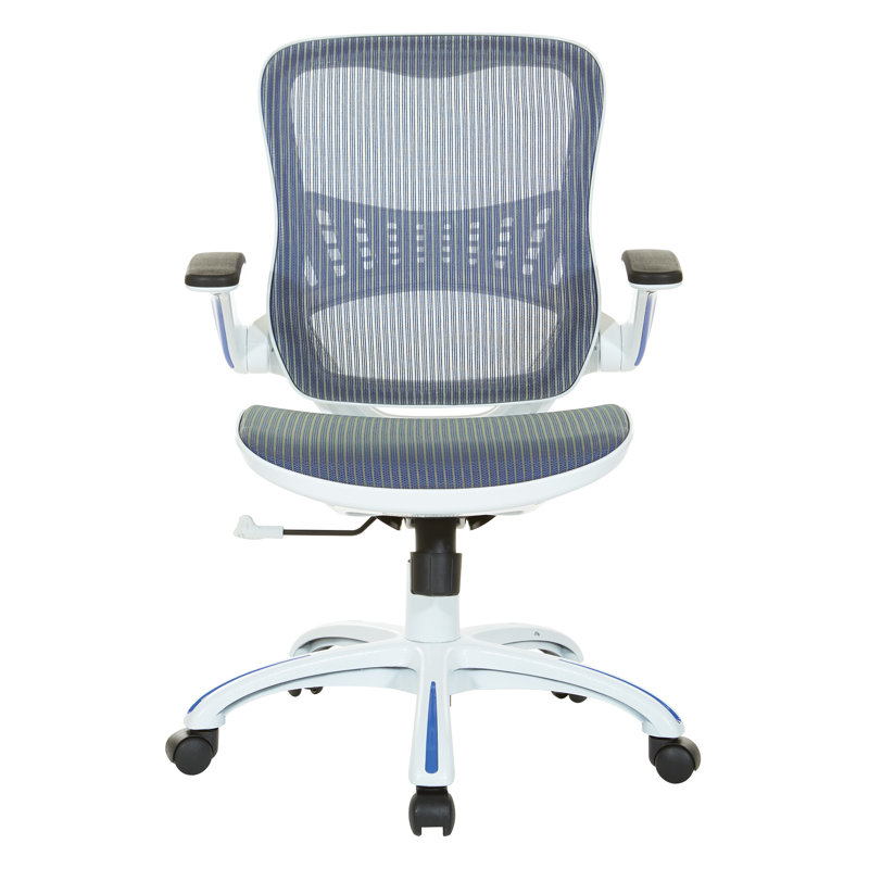 Chaise de travail en filet , Bleu