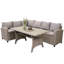 Ensemble de conversation modulaire en rotin et osier Artavia-146146818