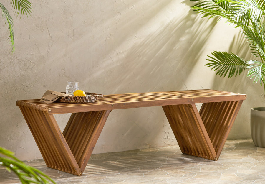 Wood Outdoor Benches