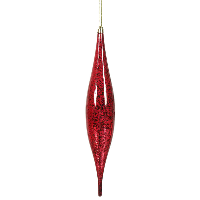 Ornement de Noël 13 "Mercury Rain Drop, Vin