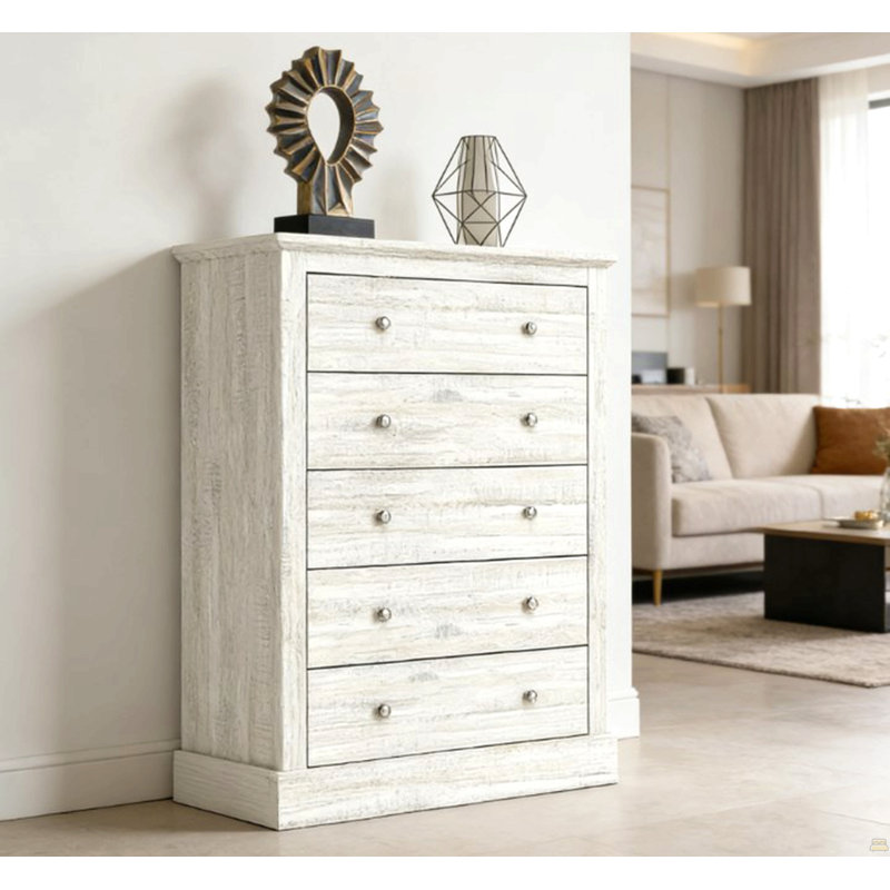 Commode large avec tiroirs, commode
