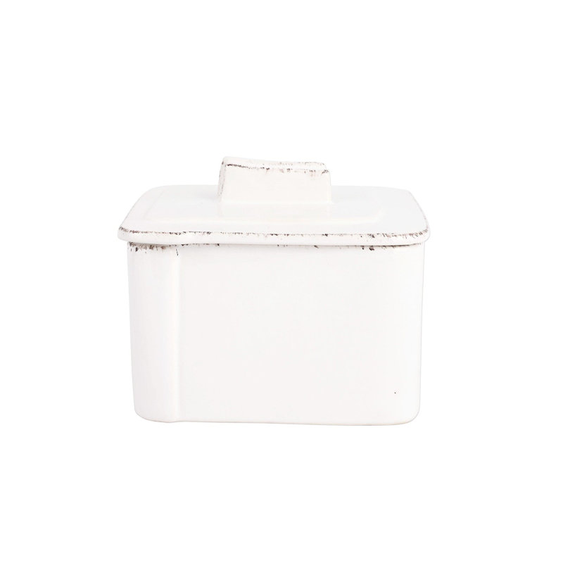 Pot à thé blanc Lastra