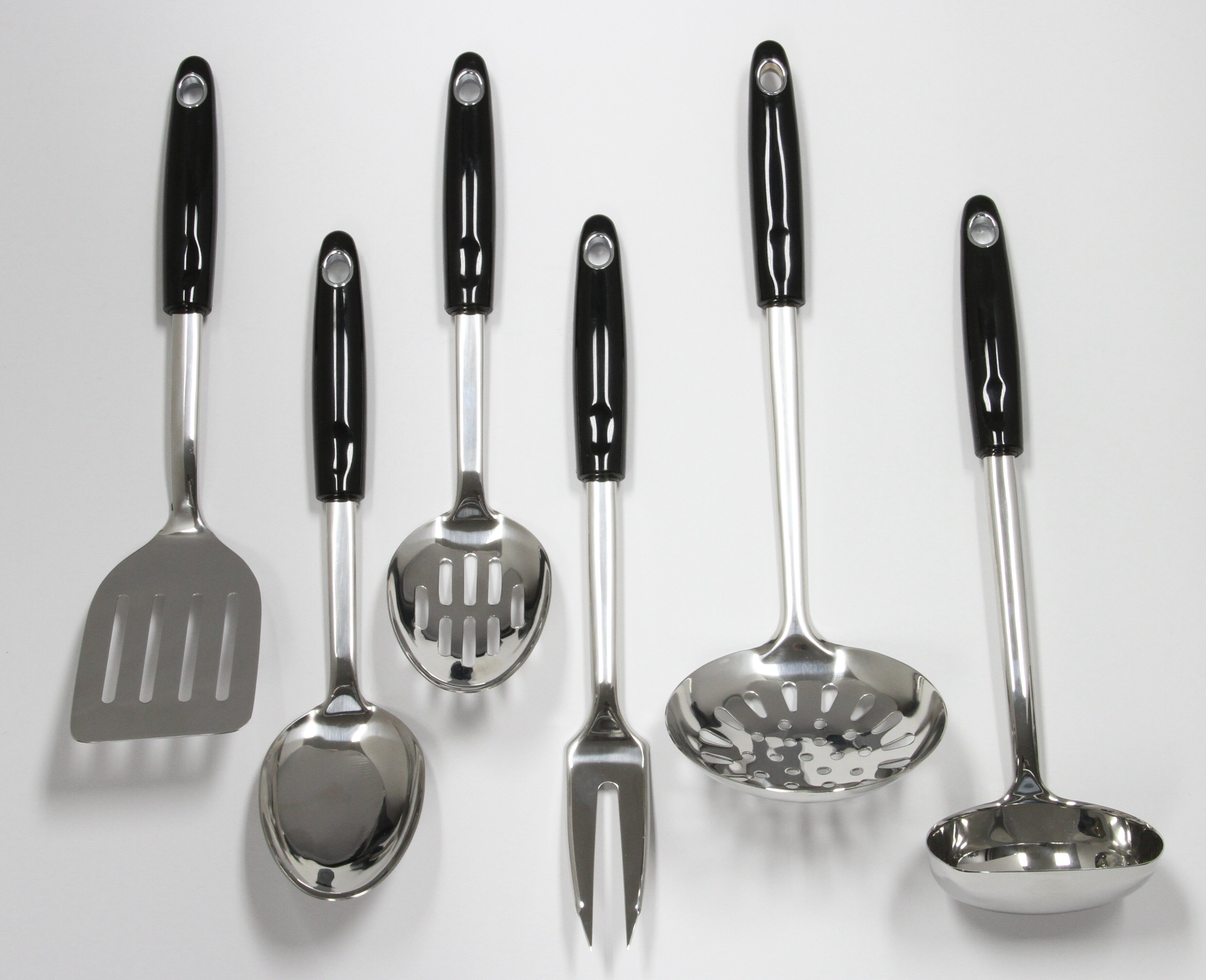 Chef Craft Select Nylon Kitchen Tool and Utensil Set, 8 Piece Set