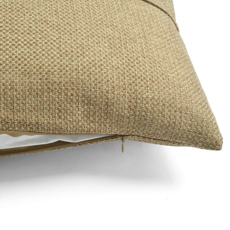 Clayton Rectangular Pillow Cover, Taupe