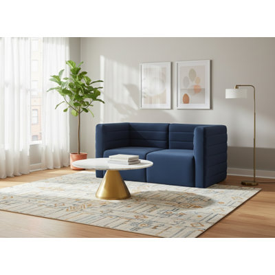 Enso 63'' Velvet Loveseat