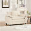 Canapé-lit confortable à assise simple sans repose-pieds, canapé modulaire moderne pour salon, chambre à coucher et appartement avec coussin rembourré respirant-1408973962