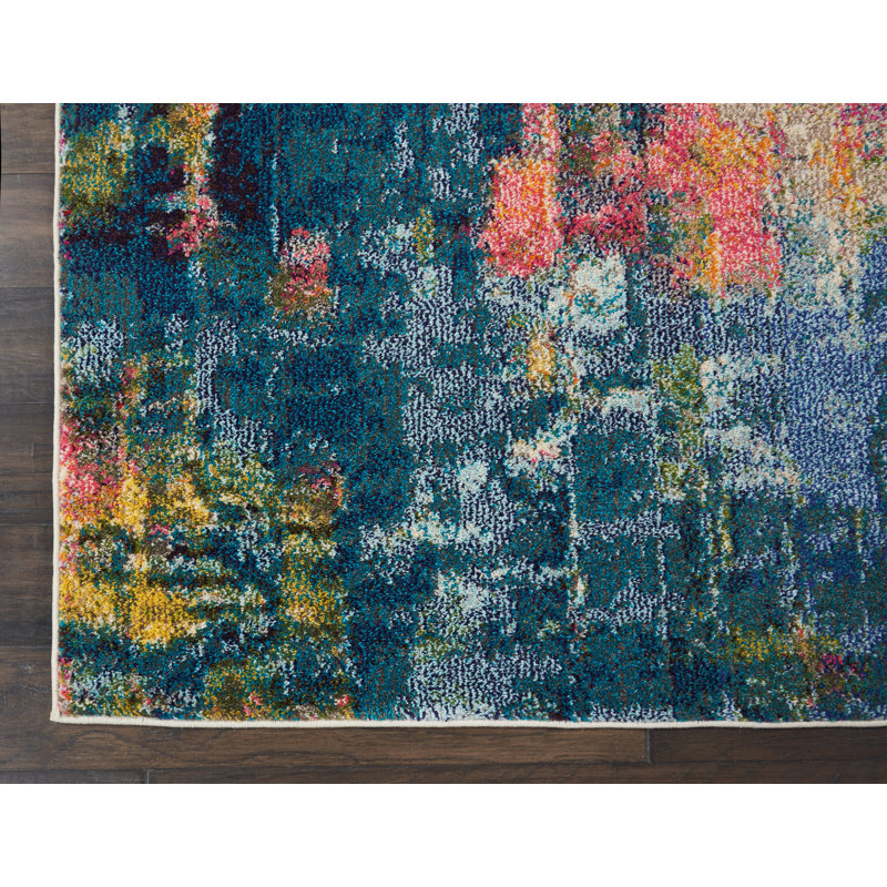 Ojas Abstract Area Rug, Rectangle 66 x 114cm