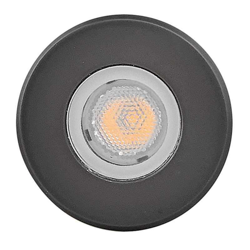 Sparta - Dot Stainless Steel Black Low Voltage Integrated LED Stainless Steel Accent Button Light