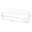 Banc avec revêtement-112555494