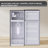 Conserv 30 in Retro Refrigerator 18cf Top Mount w/Automatic Ice Maker 110v Handle-107079949