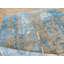 Tapis oriental bleu abstrait en laine noué à la main 8 pi 2 po x 10 po AE3E41CCA5404C61B9988B50EDC43EBA