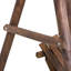 Banc de balançoire en bois 2 places, conception ergonomique, structure en «A», stable et antidérapant, balançoire de jardin en bois massif