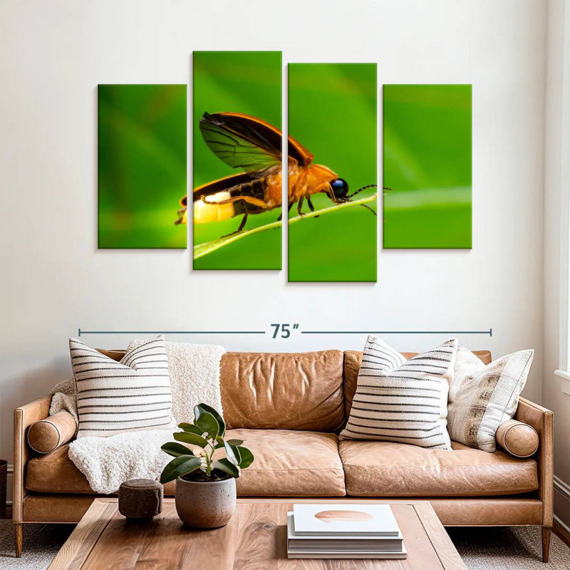 Firefly, 14"H x 24"W