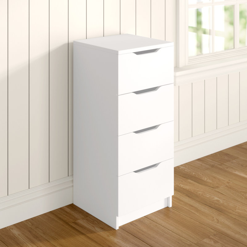 Mailys 4 Drawers Chest, White