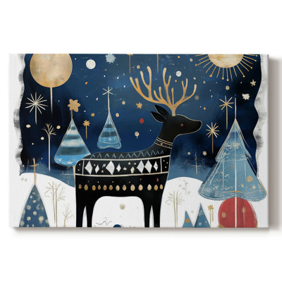 Art de vacances de Noël III - toile tendue avec châssis-XXX