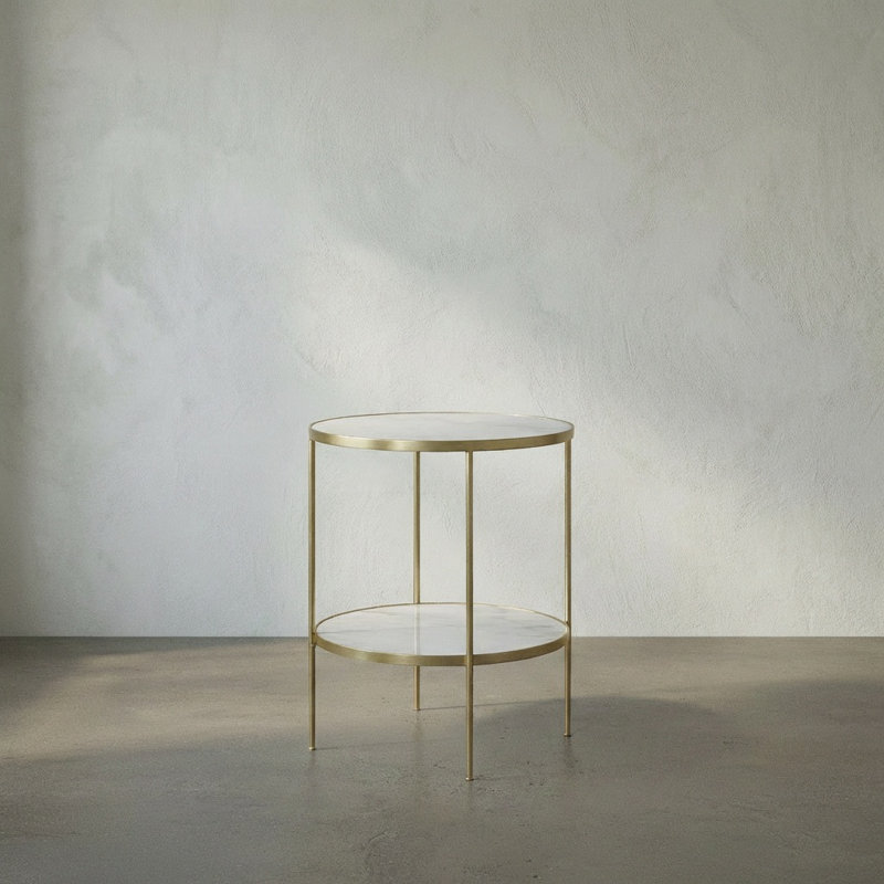 Rivoli Marble End Table