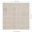 Carreau de mosaïque de plancher et de mur en porcelaine mate 2 po x 2 po Sande Sonoma-65370271
