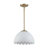 Barnes 1-Light Pendant with Opal Glass-106853586