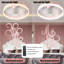 Ventilateurs de plafond modernes à DEL avec lumières Installation encastrée à intensité variable de ventilateurs de plafond minces-521236612