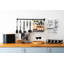 Wall Mounted Wine Glass Rack in White