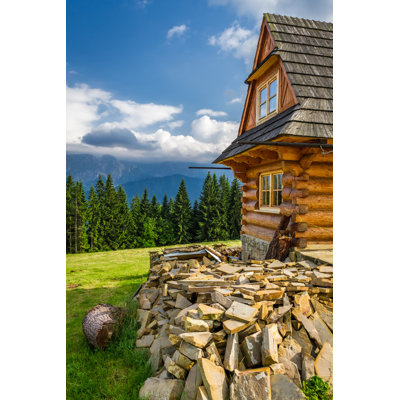 Olenchak " Rustic Cottage In The Mountains " by Shaiith