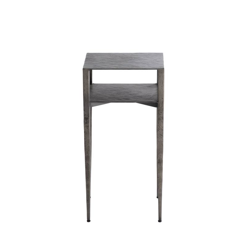Nightingale Iron End Table with Storage