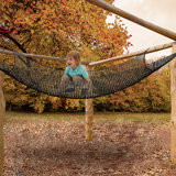 Playground Climbing Cargo Net VEVOR Vinyl Black Monkey Bars