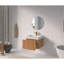 Meuble-lavabo mural de 24 po avec lavabo, armoire de salle de bain flottante murale avec contreplaqué intégré