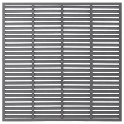 Hanspeter 180 cm H x 180 cm W Plastic Fence Panels Fencing