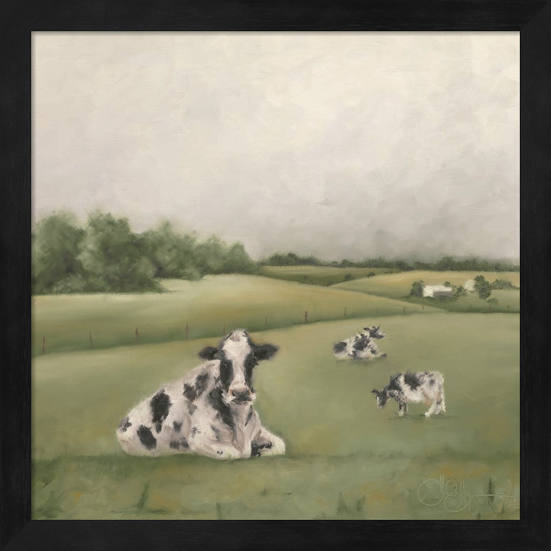 «Down On The Farm» par Hollihocks Art, ensemble d'art encadré (ensemble de 2)