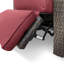 Chaise longue d'extérieur en métal Adhvik-194276673