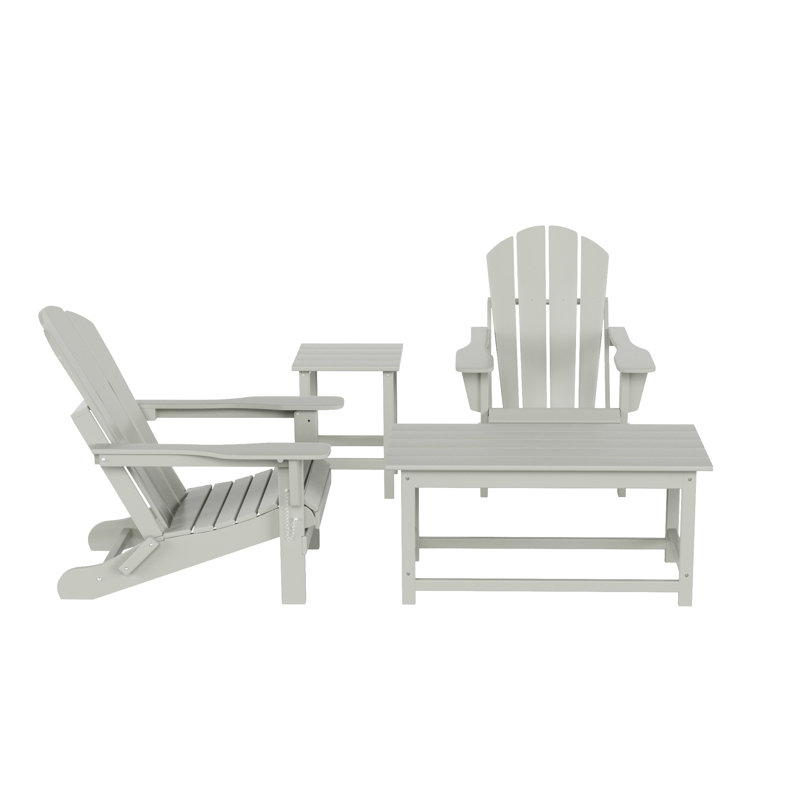 Laguna Foldable Outdoor Adirondack Chair, Sand