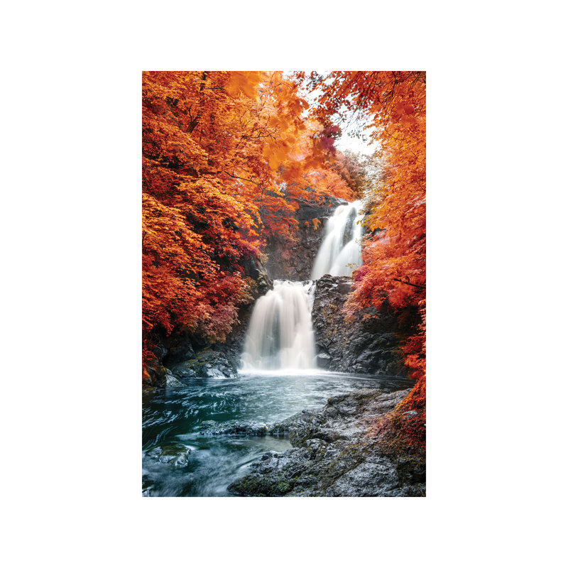 Isle Of Skye Waterfall Ulg II - Wrapped Canvas Print, 152.5 cm H x 101.5 cm W