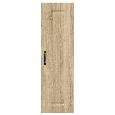Vidaxl Kitchen Wall Cabinet With Shelf Sonoma Oak 50 X 31 X 100 Cm