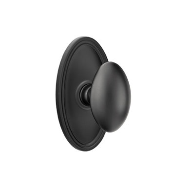 Double Dummy Egg Knob with Oval Rose