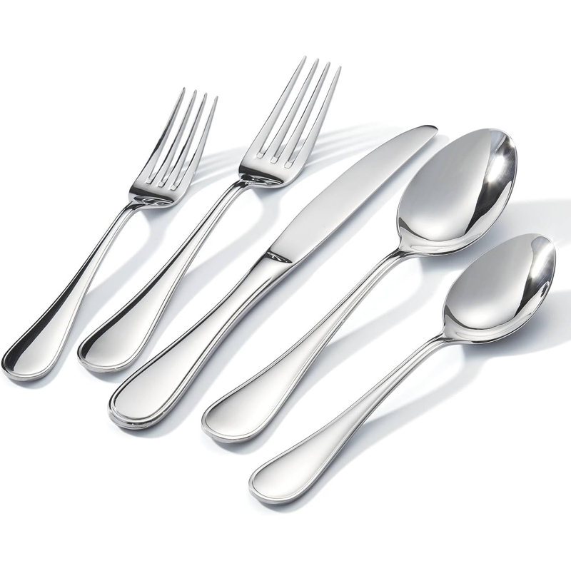 Teardrop Silverware Set