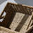 Seagrass Wicker Storage Baskets with Built-in Handles for Organizing, Decorative, Large and Small