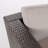 Patio Left Armchair Gry + Alu-1307262554