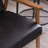 Faux Leather Slipper Chair-2115106062