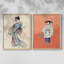 Vintage Japon XCIX - estampe numérique encadrée - ensemble de 2-2036151258-2036151260