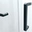 Porte de douche coulissante simple semi-cadre-127317978