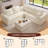 98.4" Compression Couch Modular Sectional Sofa with Pillows, 5-Seater Deep Seat Convertible Cloud Sofa,with 6 Modules for Living Room-904898964